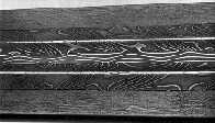 serpent pattern-welded blade